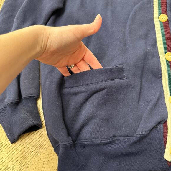 VTG Van Heusen 417 Authentic Sportswear Cardigan Sweater Grandpacore Preppy L - Picture 7 of 10